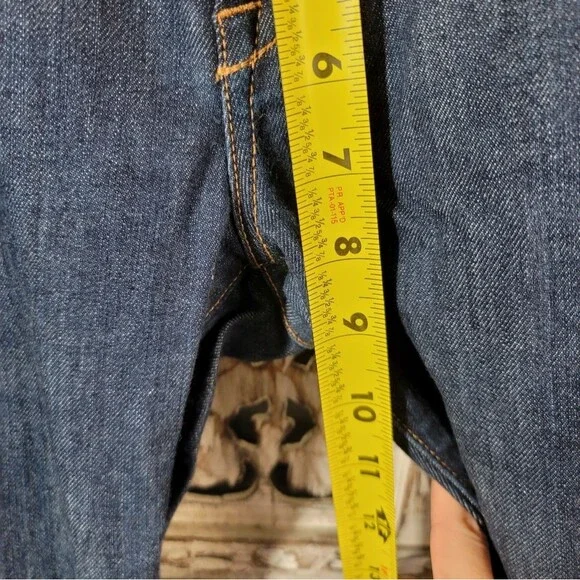 !iT Curvy Slim Bootcut Blue Denim Jeans Womens Size 31/32 Tall - Picture 6 of 12